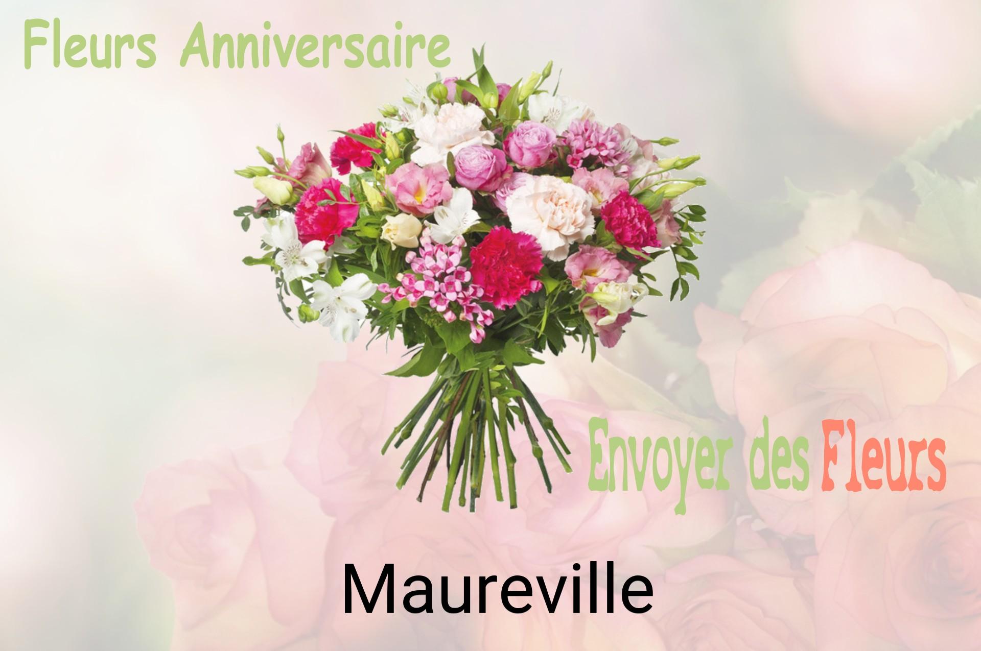Bouquet de fleurs d’anniversaire livré à Maureville