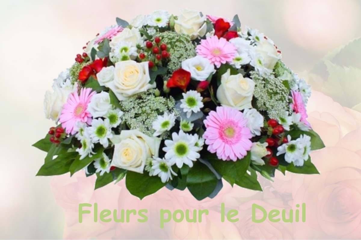 fleurs deuil MAUREVILLE